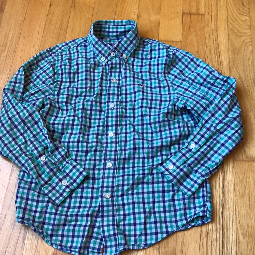 Boys Vineyard Vines long sleeve dress shirt